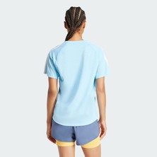 Adidas Performance IK5020 Own the Run 3-Stripes Tee