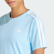 Adidas Performance IK5020 Own the Run 3-Stripes Tee