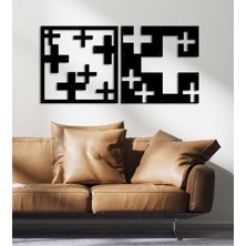 Artroya - Medical Metal Duvar Tablosu - Ev Duvar Dekorasyonu - 50 X 100 - Cm -Siyah - Deco-147