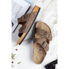 Neon Shoes Unisex Ortopedik Taban Çift Bantlı Tokalı Bay Bayan Sahil Tatil Yazlık Ev Dışarı Terliği