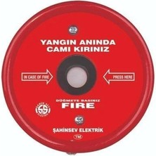 Şahin Elektrik Yangın Muhbiri (Camlı) 2'li