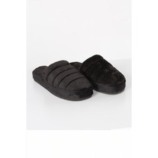 Neon Shoes Unisex Önü Kapalı Peluş Terlik İthal Velsoft Kumaş Sessiz Eva Taban Misafir Ev Terliği