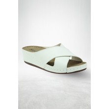 Neon Shoes Kadın Günlük Ortopedik Terletmeyen Yumuşak  Taban Terlik Ev Dışarı Misafir Anne Terliği