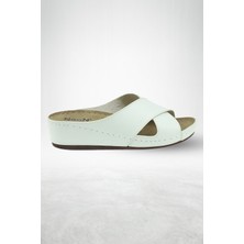 Neon Shoes Kadın Günlük Ortopedik Terletmeyen Yumuşak  Taban Terlik Ev Dışarı Misafir Anne Terliği