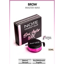 Note Brow Master Kaş Sabitleyici & Şekillendirici Renksiz Wax