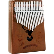 Midex KLX-880-PAK Hakiki Ağaç Kalimba 17 Tuşlu Full Set (Stant ve Hediye Kutulu)