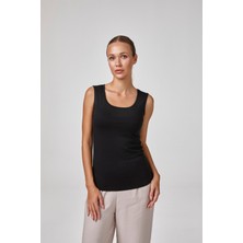 Relactive Kadın Askılı Body T-Shirt Fıt Kalıp