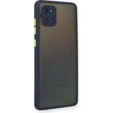 Newface Samsung Galaxy A81 / Note 10 Lite Kılıf Montreal Silikon Kapak - Lacivert 13