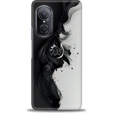 Kılıf Evreni Huawei Nova 9 Se Kılıf Hd Baskılı - Siyah ve Beyaz + 9h Nano Ekran Koruyucu