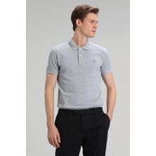Lufian Laon Spor Polo Erkek Tişört Siyah