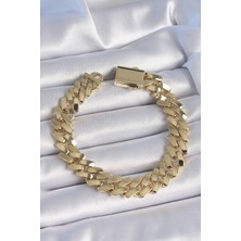 Clariss Pirinç Gold Renk Vıp Exclusive Seri Gurmet Model Kadın Bileklik