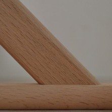 Lethe Works Raf Ayağı, Gürgen Ahşap Raf Ayağı (11 Adet) (Natural)
