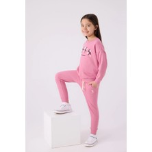 U.S. Polo Assn. Pembe Kız Çocuk Eşofman Takımı