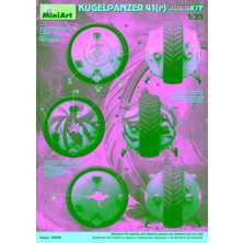 Miniart Kugelpanzer 41 (R). Interior Kit