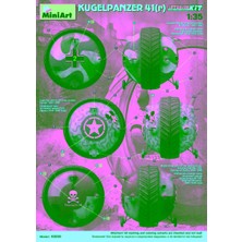 Miniart Kugelpanzer 41 (R). Interior Kit