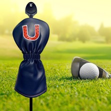 Surjion Golf Kulübü Baş Örtüsü Dayanıklı Değiştirilebilir Etiketli Turuncu U 22X10X3CM (Yurt Dışından)