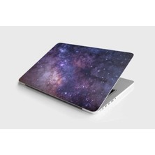 Mor Kaplama Etiketi Astronomik Laptop Sticker