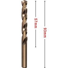 Makina Takım Mte 6mm Paslanmaz Matkap Ucu Altın Seri Hss-E Dın 338