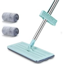 BYS Mikrofiber Bezli Mop Yer ve Duvar Silme Kendinden Sıkmalı Yedek Bezli Mop, Paspas, Mop - Yedek Bez Hediyeli