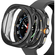 Samsung Galaxy Watch 7 Ultra 47MM Uyumlu Kasa Ekran Koruyucu 360 Tam Koruma Kılıf Kapak