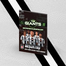 Mythos Cards Beşiktaş - The Gıants 24/25 Poster ve Çıkartma Seti