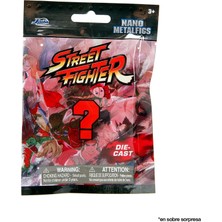 Jada Street Fighter Nano Koleksiyon Figürler Sürpriz Paket -4santimetre