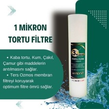 Nefa Açık Kasa Su Arıtma + İhlas Aura Cebilion (Compact Model) Uyumlu 5'li Filtre Seti