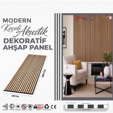 Winflex Keçeli Dekoratif Akustik Ahşap Panel – Savana Meşe (50X240CM).