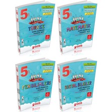 Zafer Yayınları Yeni Müfredat 5. Sınıf Tam Set - 4 Kitap Türkçe - Matematik - Fen Bilimleri - Sosyal Bilgiler