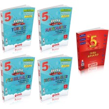 Zafer Yayınları Yeni Müfredat 5. Sınıf Tam Set - 5 Kitap Türkçe - Matematik - Fen Bilimleri - Sosyal – İngilizce