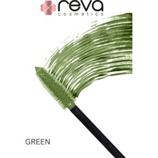 Reva Lash Booster & Full Volume Color Mascara -Tam Hacim & Uzatan Renkli Maskara Yeşil 453