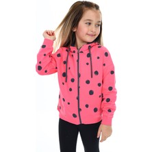 Toontoy Kız Çocuk Baskılı Hırka