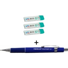 Pensan Ecomech 0.7 Versatil Kalem +3 Adet Mikro 0.7 Kalem Ucu