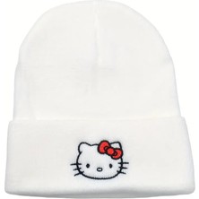Çocuk / Genç Hello Kitty Figürlü Bere Esnek Tasarım