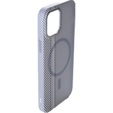 MerciTech Iphone 13 / 14 Kılıf Carbon Fiber Magsafe Özellikli Ultra Ince Yumuşakyüzey