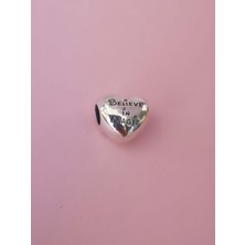 Defne Silver Kalp Mickey Charm (Believe In Magic)