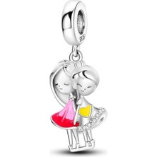 Defne Silver Sisters Charm