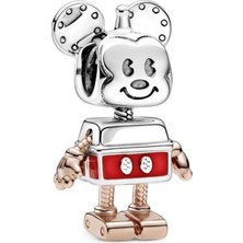 Mickey Robot Charm