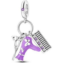 Defne Silver Hairdresser Charm