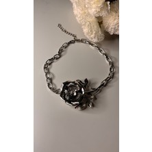 Kad Collection Gül Choker Kolye