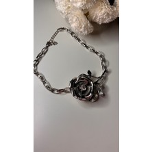 Kad Collection Gül Choker Kolye