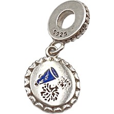 Defne Silver Sallantılı Go Team Charm