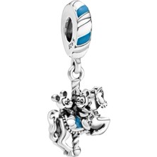 Defne Silver Sallantılı Mickey ve Minnie Charm