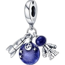 Defne Silver Uzay, Astronot, Füze Charm