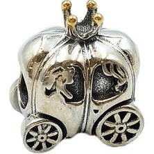 Defne Silver Balkabağı Araba Charm