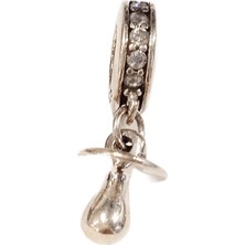 Defne Silver Sallantılı Emzik Charm