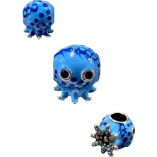 Defne Silver Ahtapot Charm