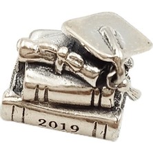 Defne Silver Mezuniyet Charmı