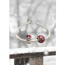 Defne Silver Kardan Adam charm