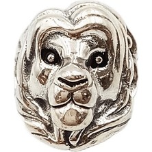 Defne Silver Aslan Charm